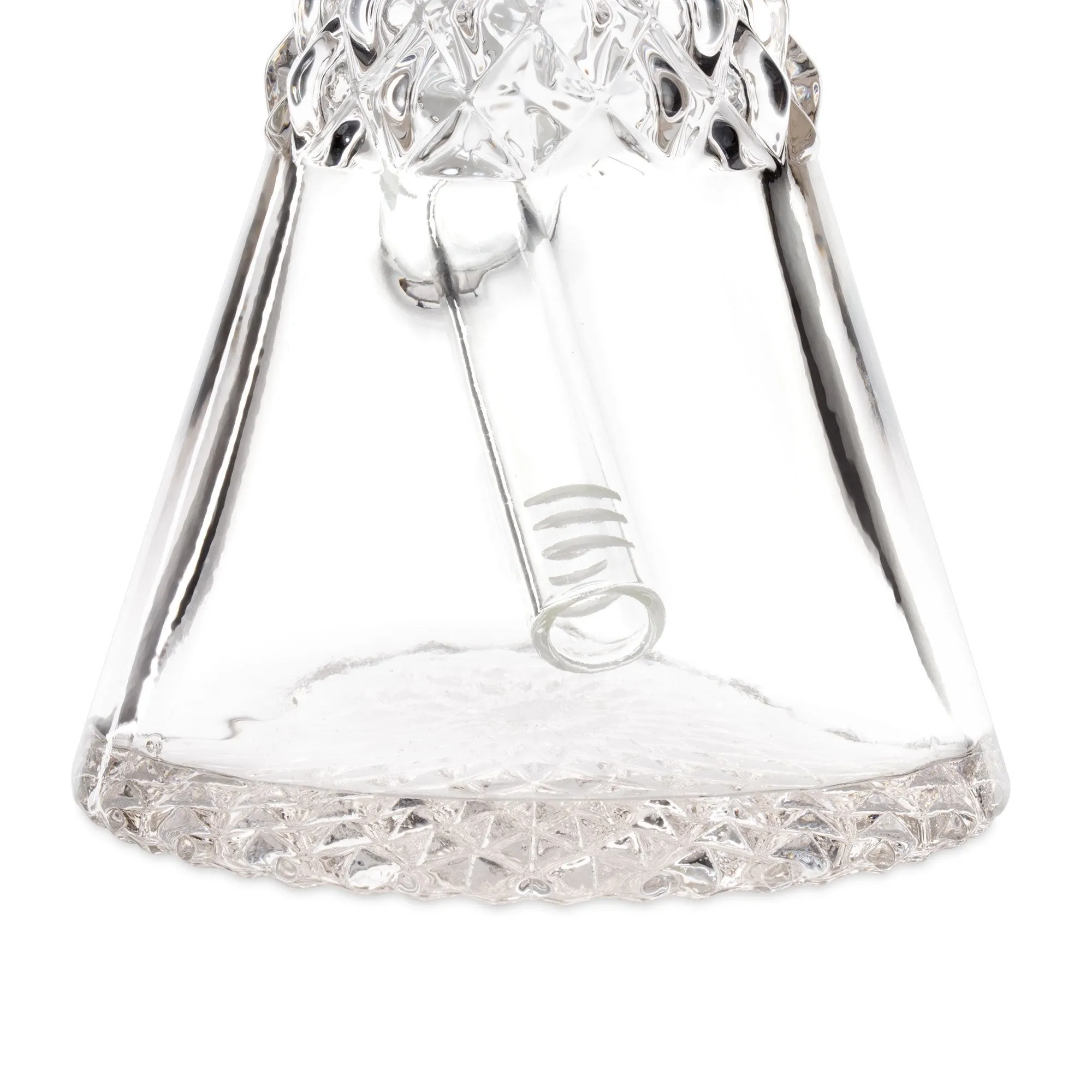 12in Antique Faceted Beaker Bong