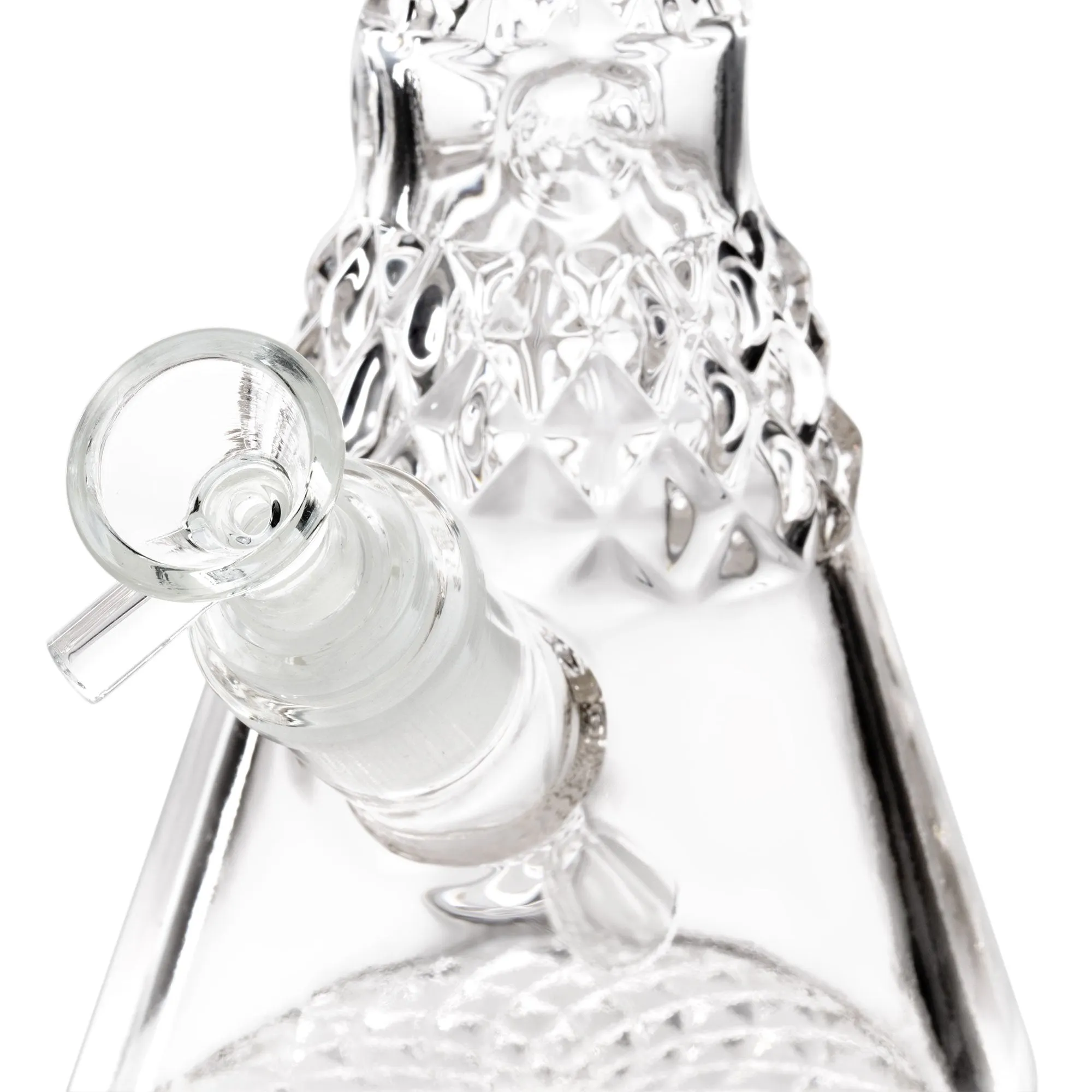12in Antique Faceted Beaker Bong