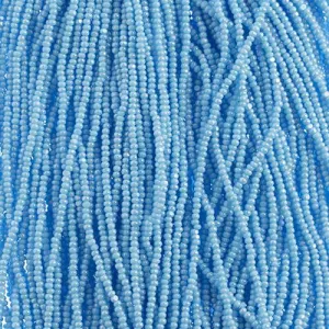 13-29330, Czech Charlotte 8.2g Op Lt Blue Luster