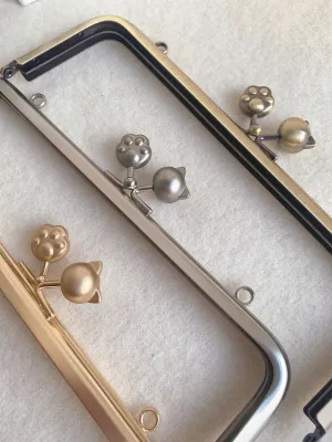 18cm x 6cm Purse Frame Handle Bronze/Matte Silver/Matte Gold Pick Color
