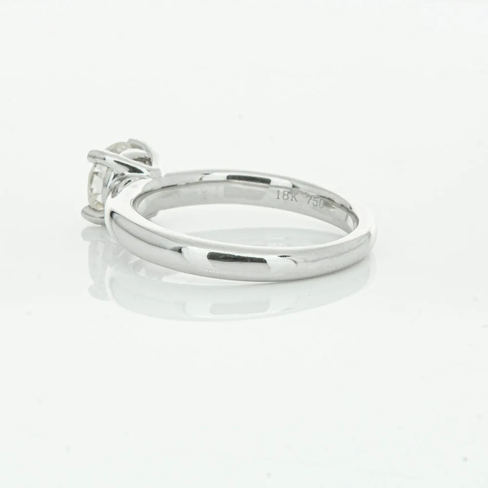 18ct White Gold 1.14ct Diamond Tulip Ring