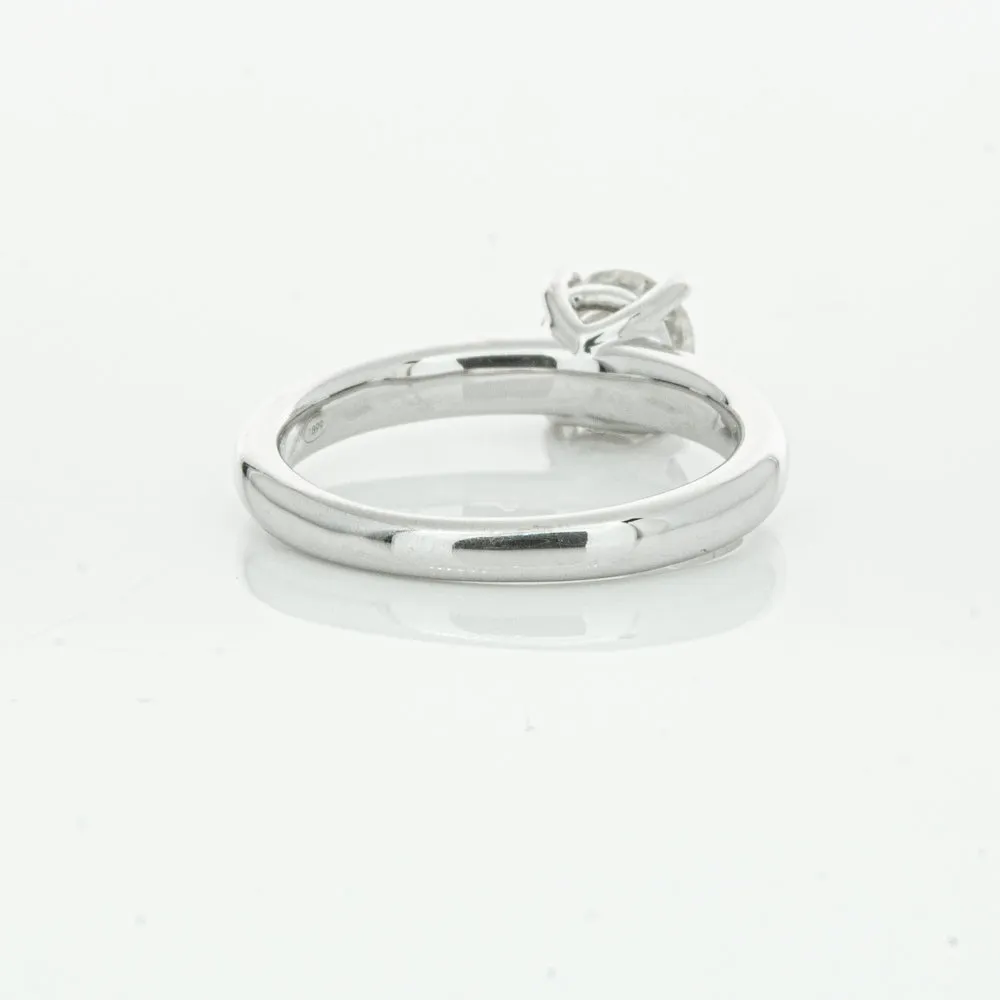 18ct White Gold 1.14ct Diamond Tulip Ring