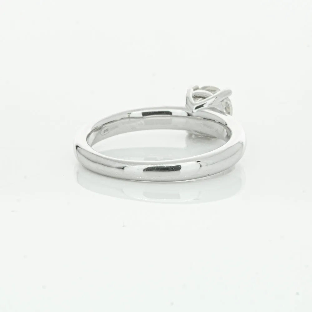 18ct White Gold 1.14ct Diamond Tulip Ring