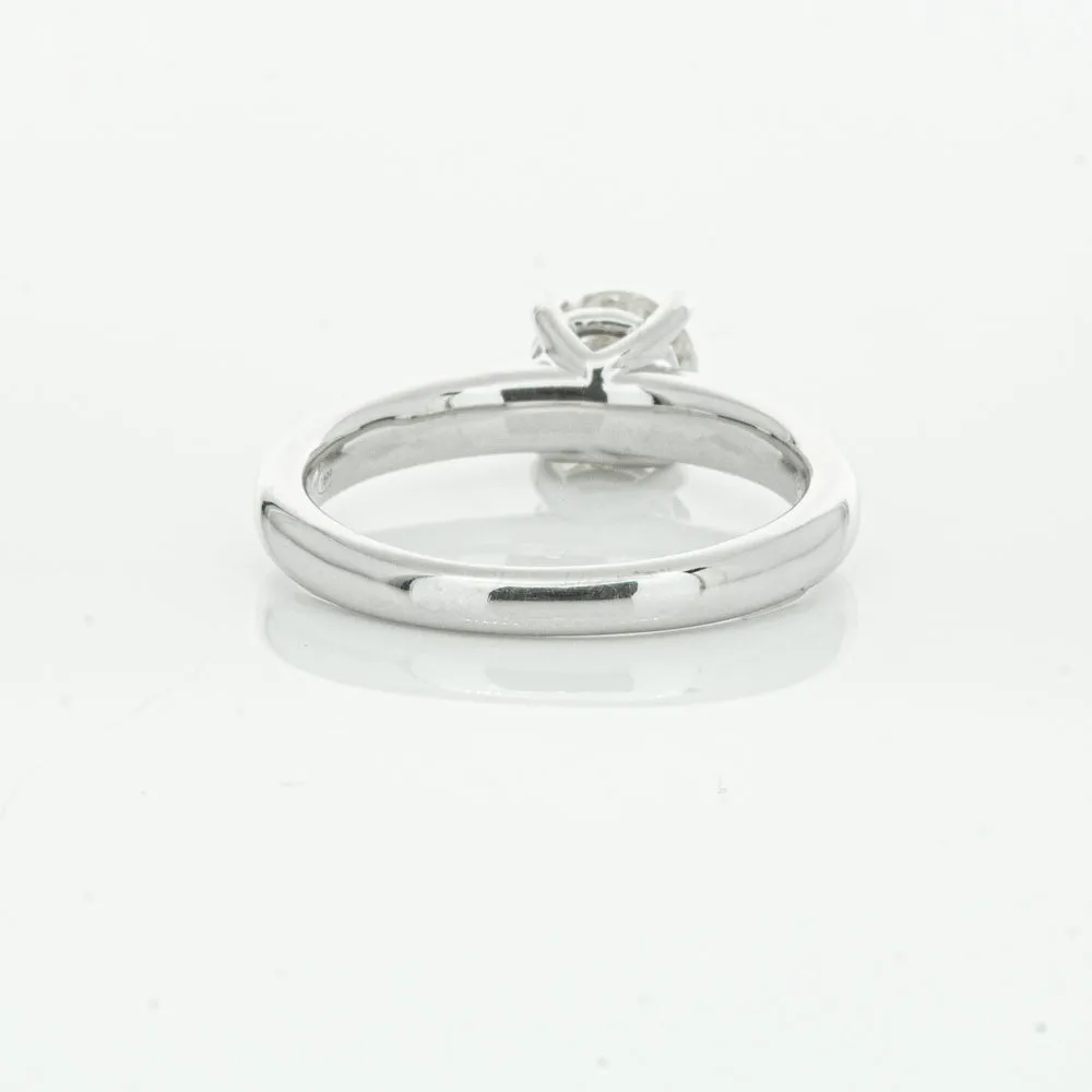 18ct White Gold 1.14ct Diamond Tulip Ring
