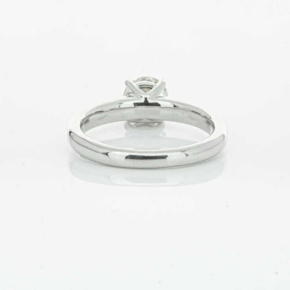 18ct White Gold 1.14ct Diamond Tulip Ring