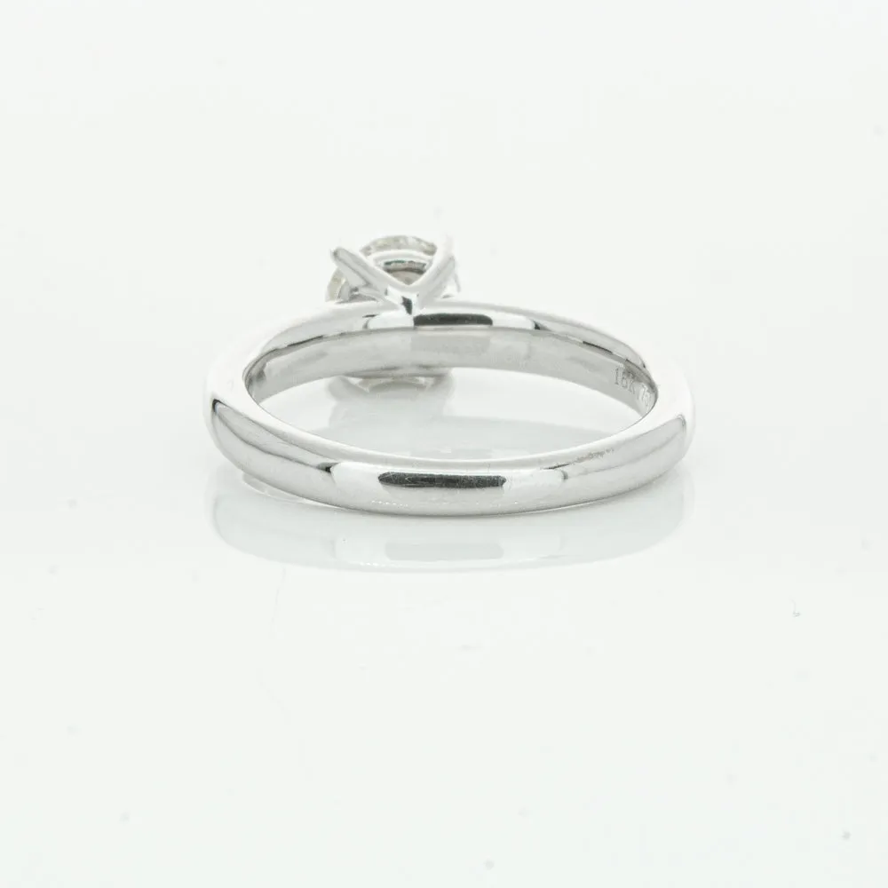 18ct White Gold 1.14ct Diamond Tulip Ring