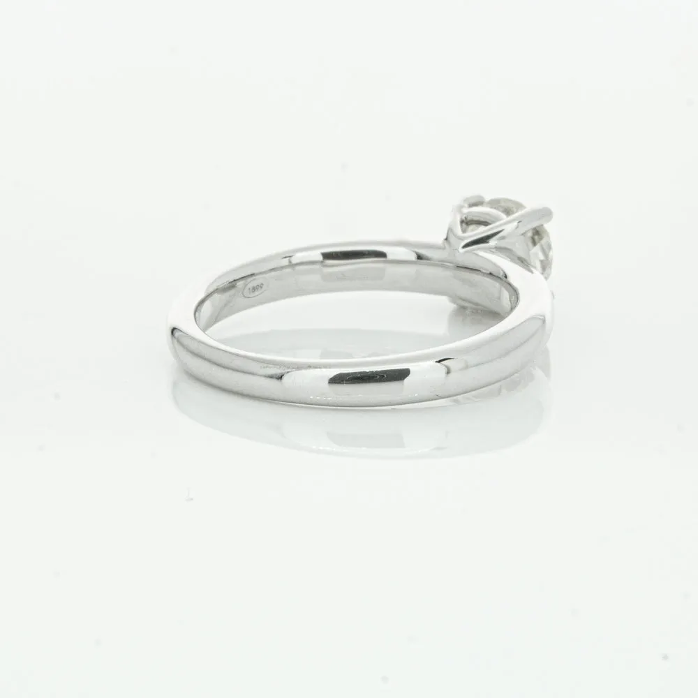 18ct White Gold 1.14ct Diamond Tulip Ring
