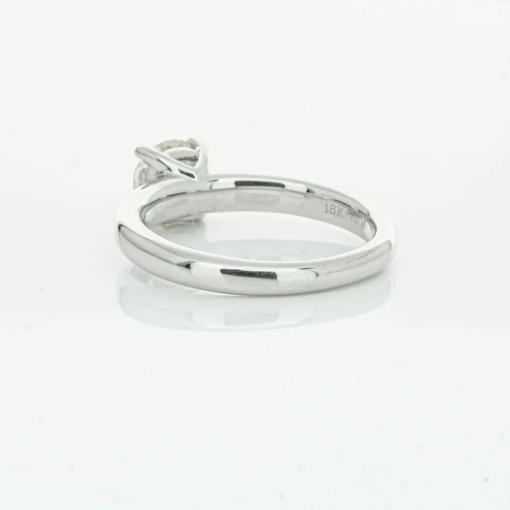 18ct White Gold 1.14ct Diamond Tulip Ring