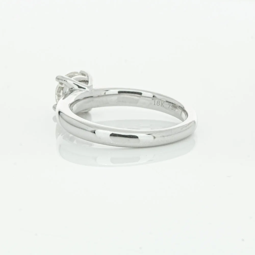 18ct White Gold 1.14ct Diamond Tulip Ring