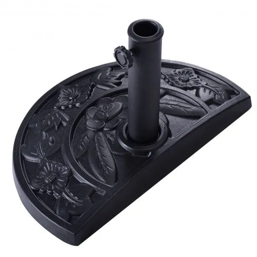 20" Outdoor Patio Half Round Umbrella Base