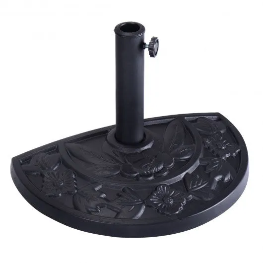 20" Outdoor Patio Half Round Umbrella Base