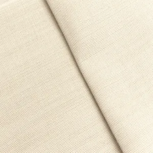3 1/2 YD PC -- Ivory -Beige Indoor-Outdoor Canvas Woven Decorating Fabric
