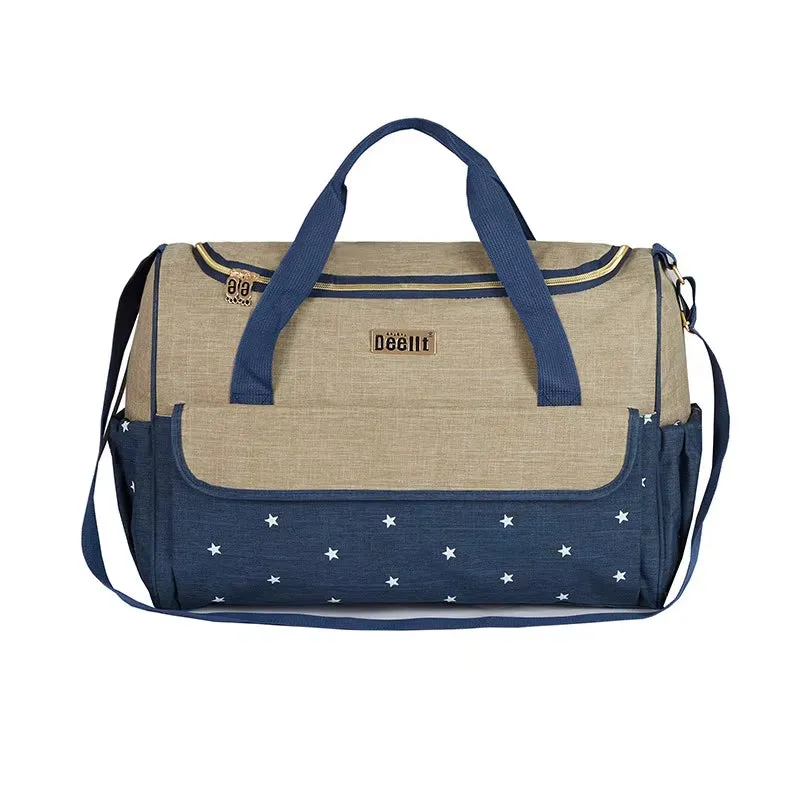 5 Pieces Multifunctional Mommy Bag Set Large Capacity Waterproof Diaper Maternity Nappy Baby Bag for Mom Dropshipping