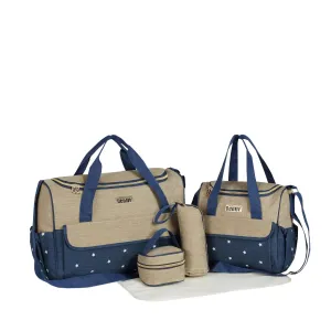 5 Pieces Multifunctional Mommy Bag Set Large Capacity Waterproof Diaper Maternity Nappy Baby Bag for Mom Dropshipping