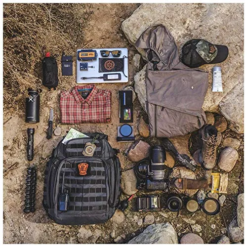 5.11 RUSH24 Tactical Backpack Med First Aid Patriot Bundle - Black