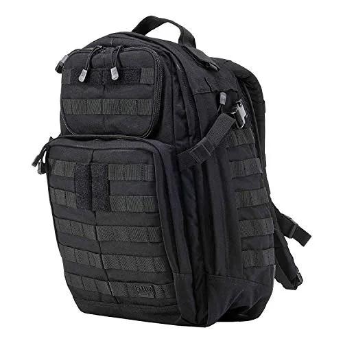 5.11 RUSH24 Tactical Backpack Med First Aid Patriot Bundle - Black