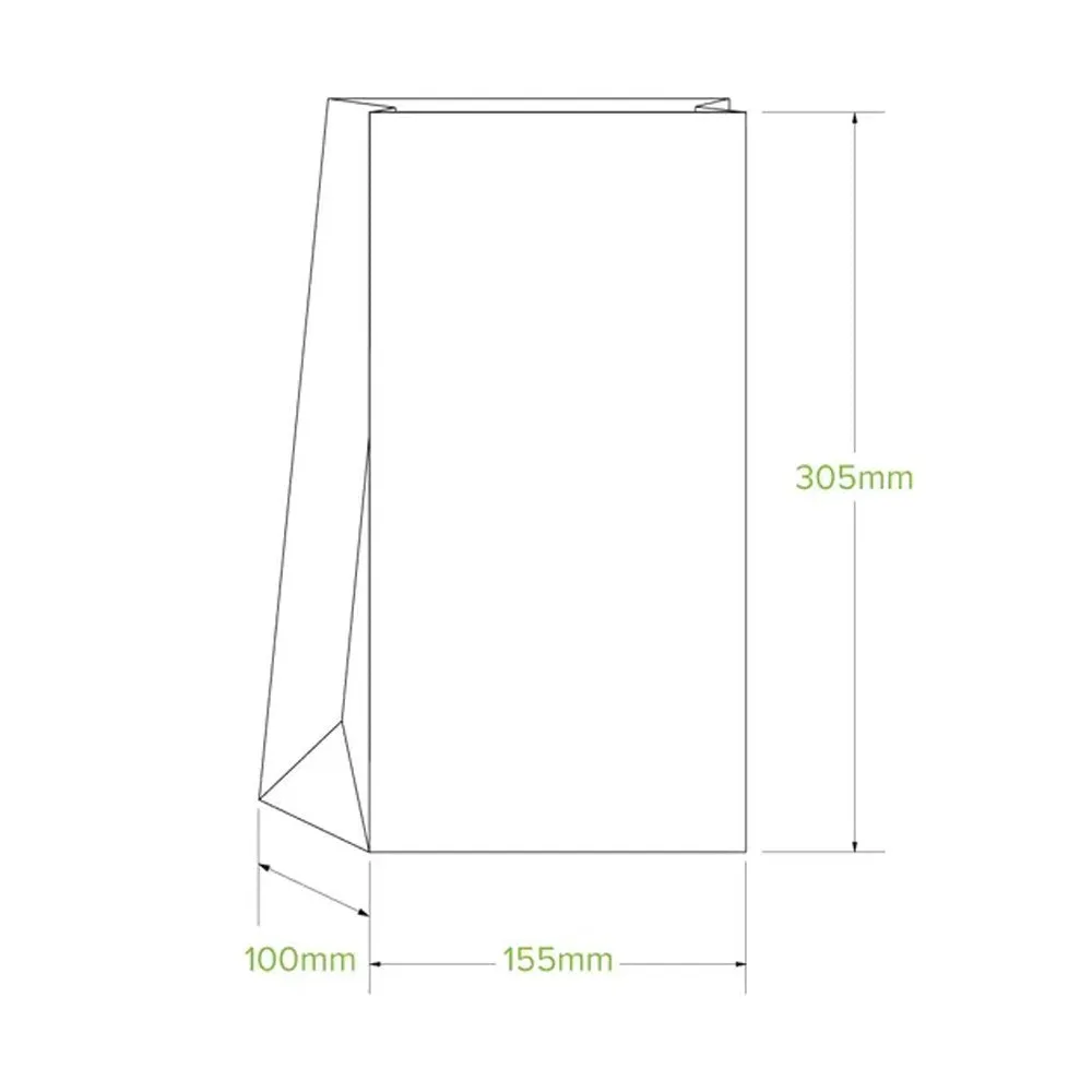 #8 SOS Kraft Paper Bag - 1000/CTN