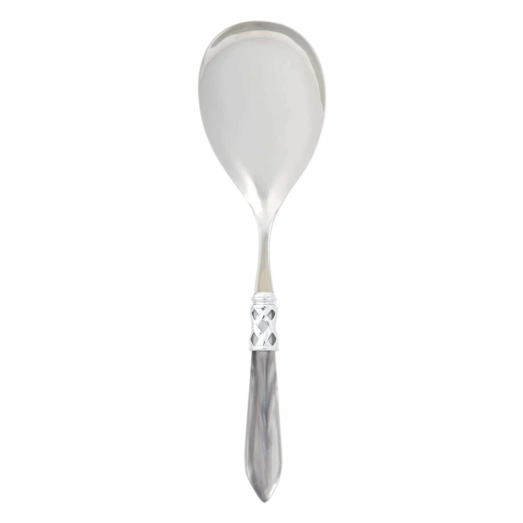 Aladdin Brilliant Light Gray Serving Spoon