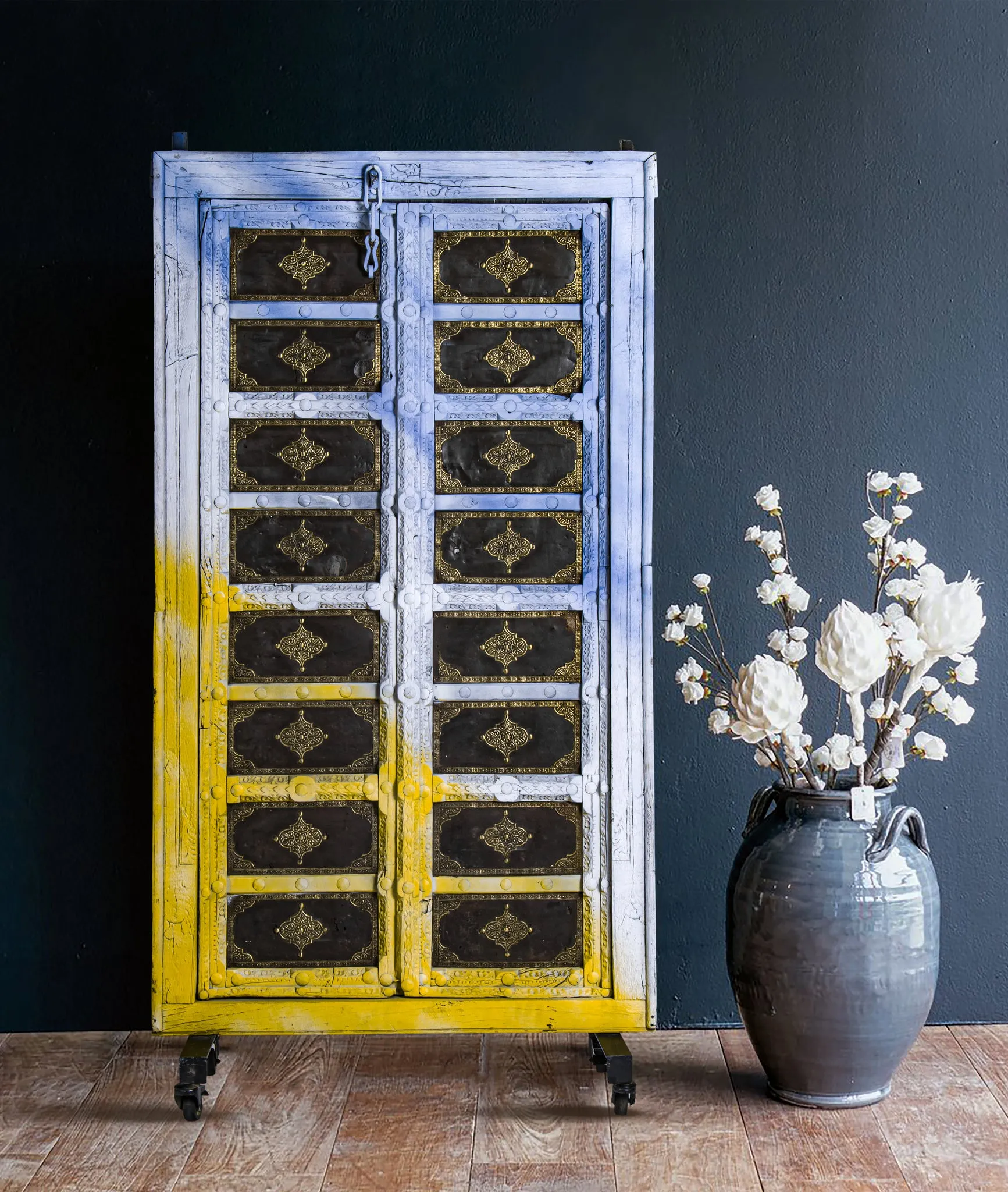 Antique Brass Door