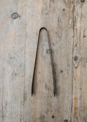 Antique Brass Ice Cube Tongs