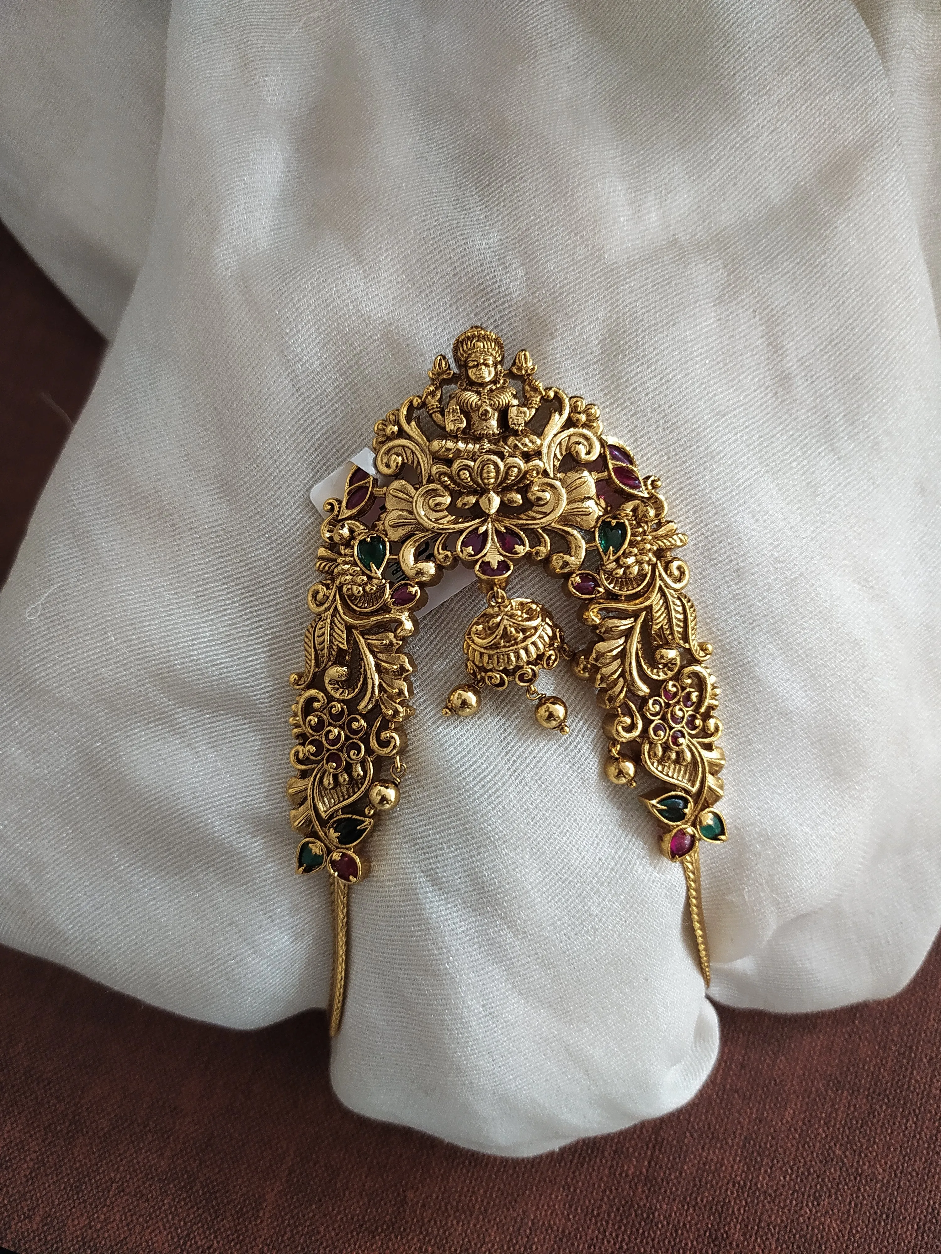Antique Lakshmi-Floral Designed Bridal Bajuband