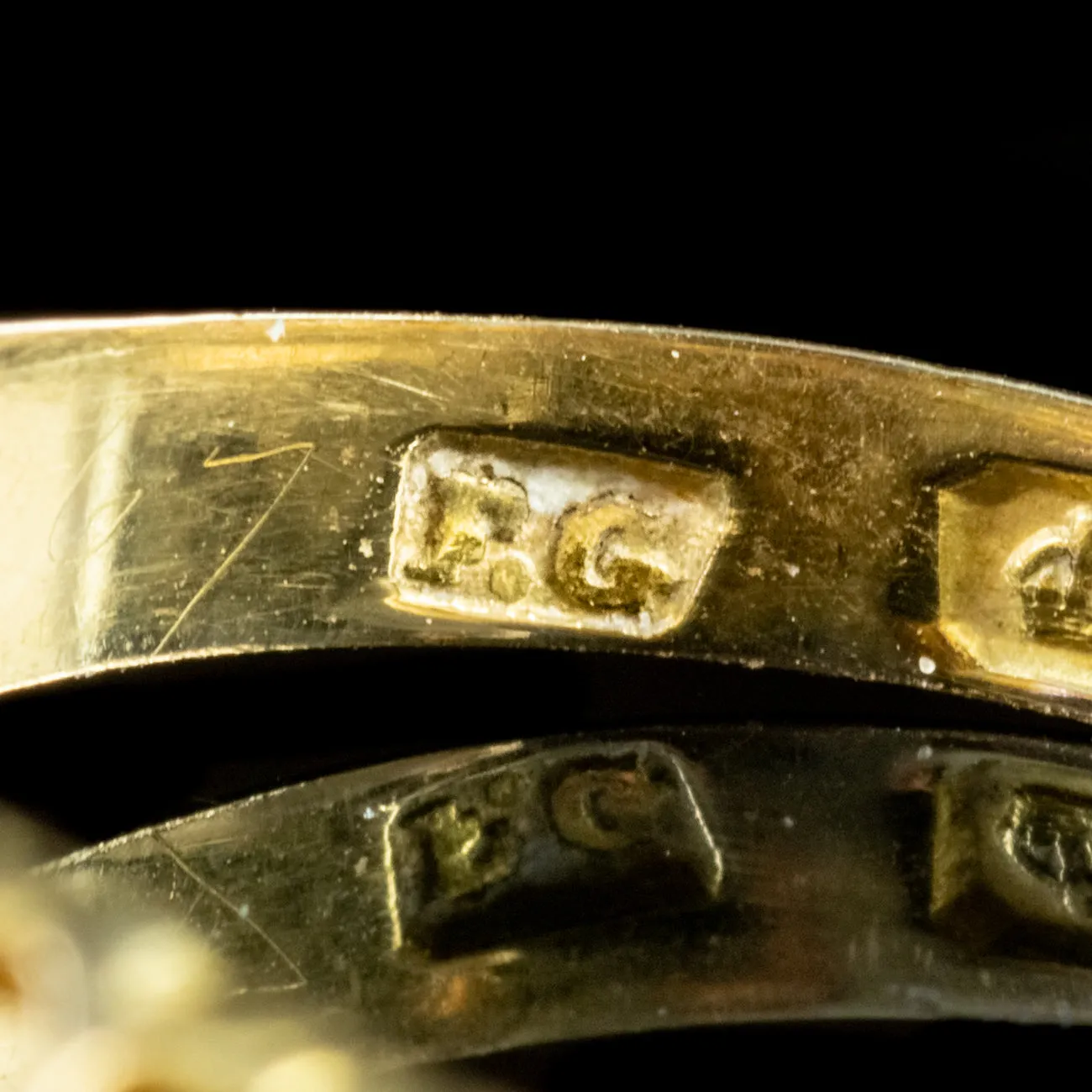 Antique Suffragette Ring Amethyst Peridot Diamond Edwardian Circa 1910