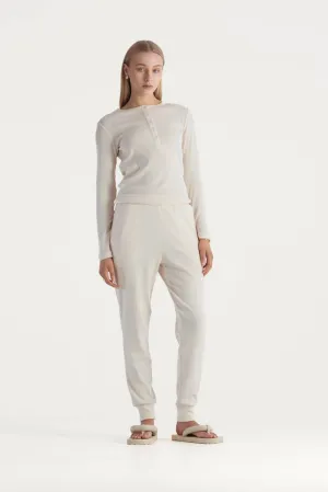 AUTUMN PJ SET IVORY