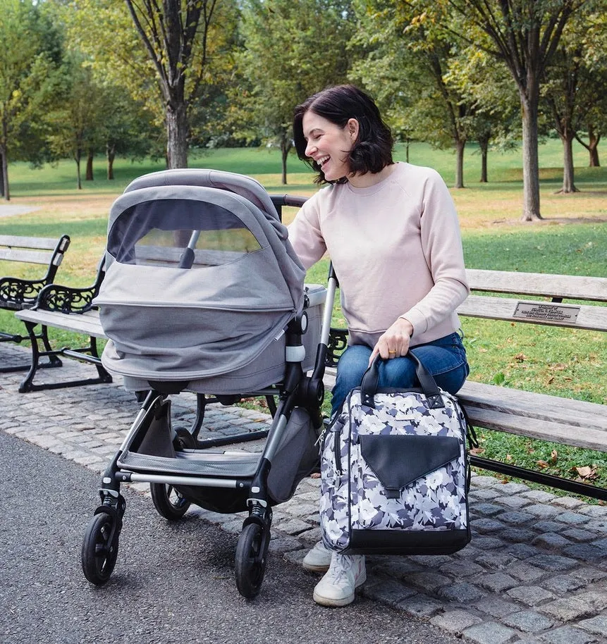 Baby Brezza Lucia Caddy Tray Diaper Bag - Graphite