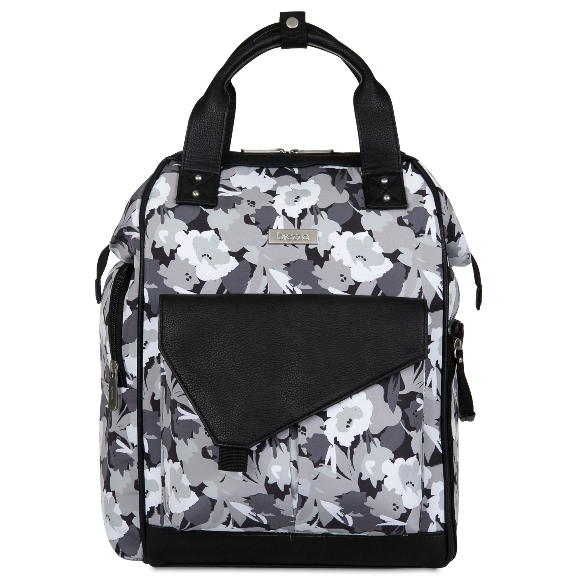 Baby Brezza Lucia Caddy Tray Diaper Bag - Graphite