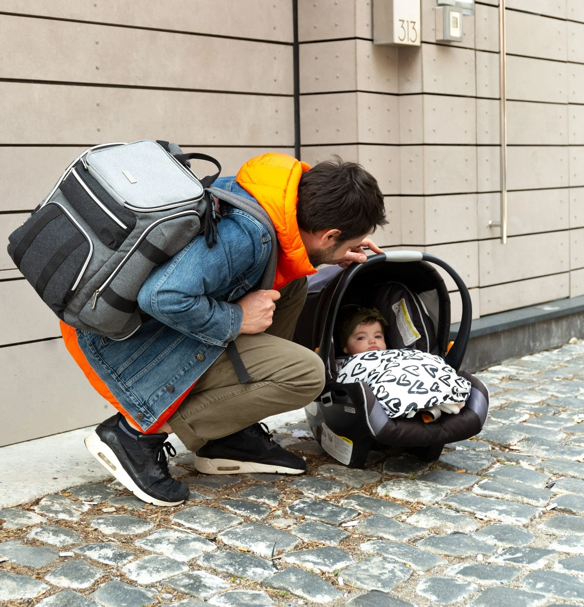 Baby Brezza Ultimate Changing Station Diaper Bag Backpack