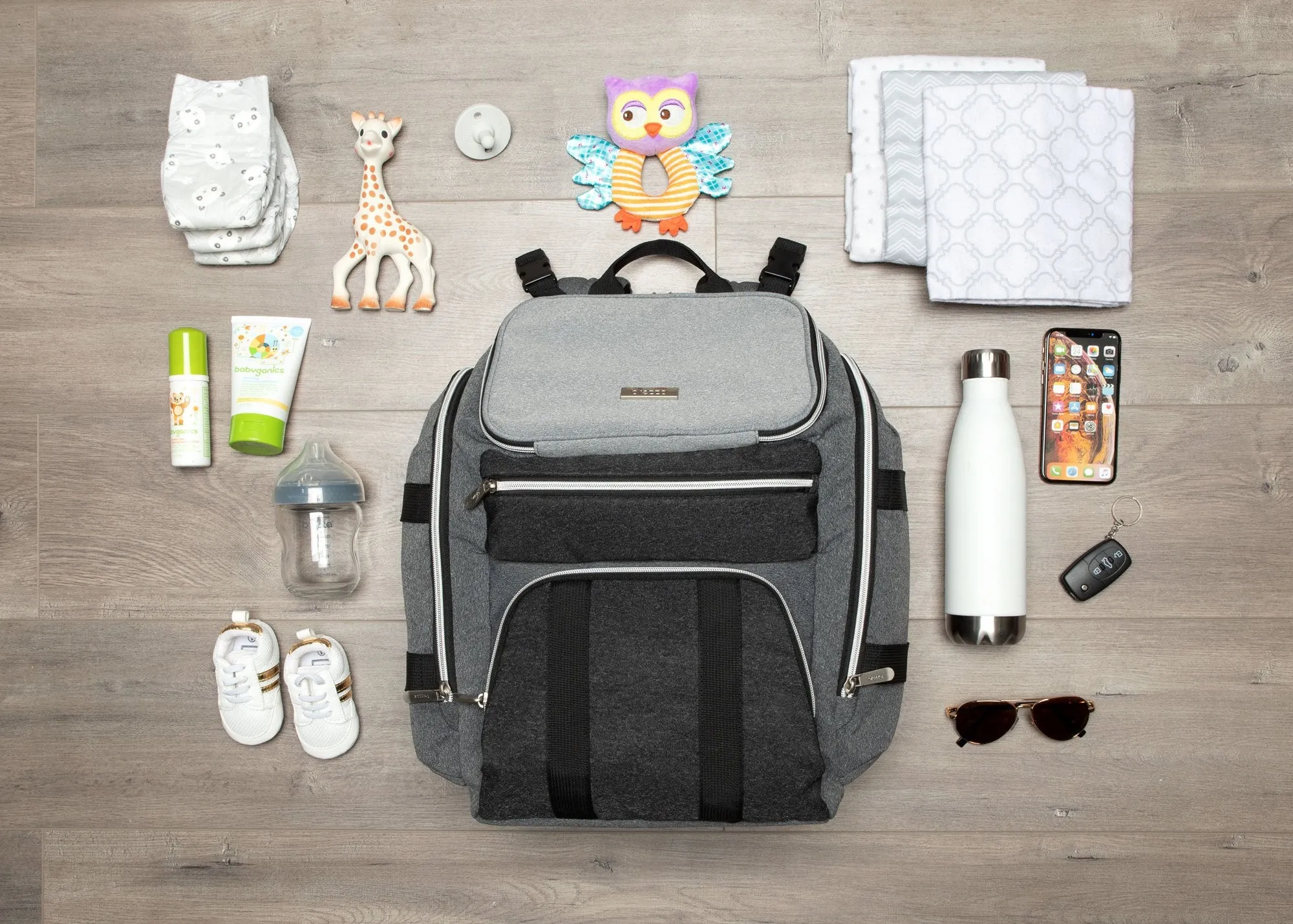 Baby Brezza Ultimate Changing Station Diaper Bag Backpack