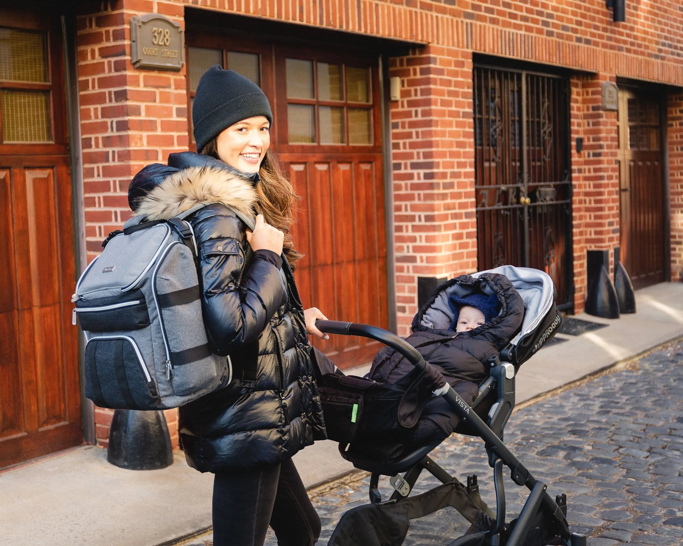 Baby Brezza Ultimate Changing Station Diaper Bag Backpack