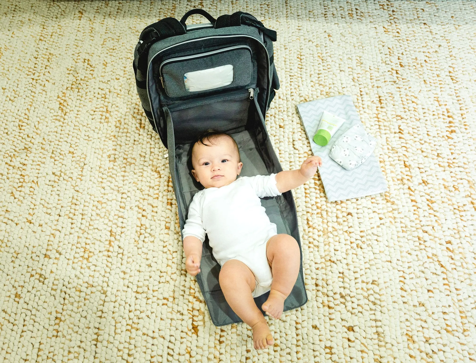 Baby Brezza Ultimate Changing Station Diaper Bag Backpack