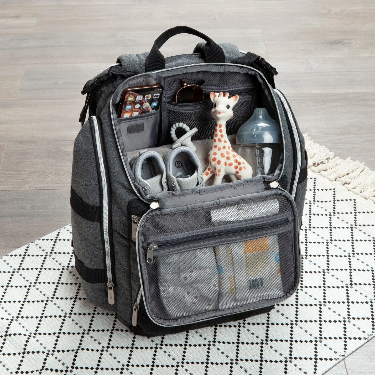 Baby Brezza Ultimate Changing Station Diaper Bag Backpack