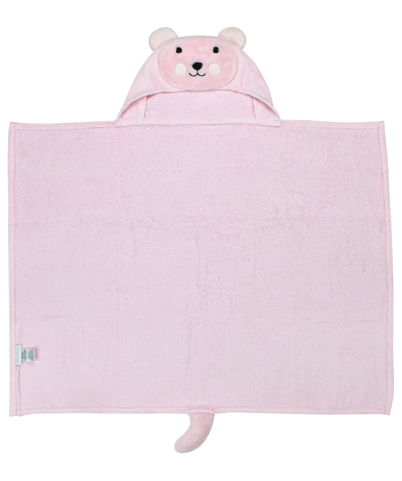 Bear Hooded Baby Bath Wrap