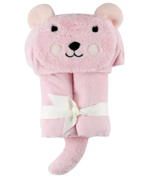 Bear Hooded Baby Bath Wrap