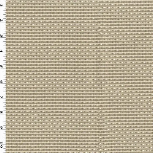 Beige/White Ribbed Dobby Stripe Home Decor Fabric