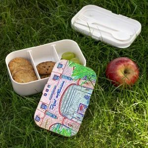 Bento Lunch Box ... "La Grande Entree" At: 'The Pink Palace' ... The Royal Hawai'ian ... Honolulu, HI ... '27Oct2014' ... Original Works ...