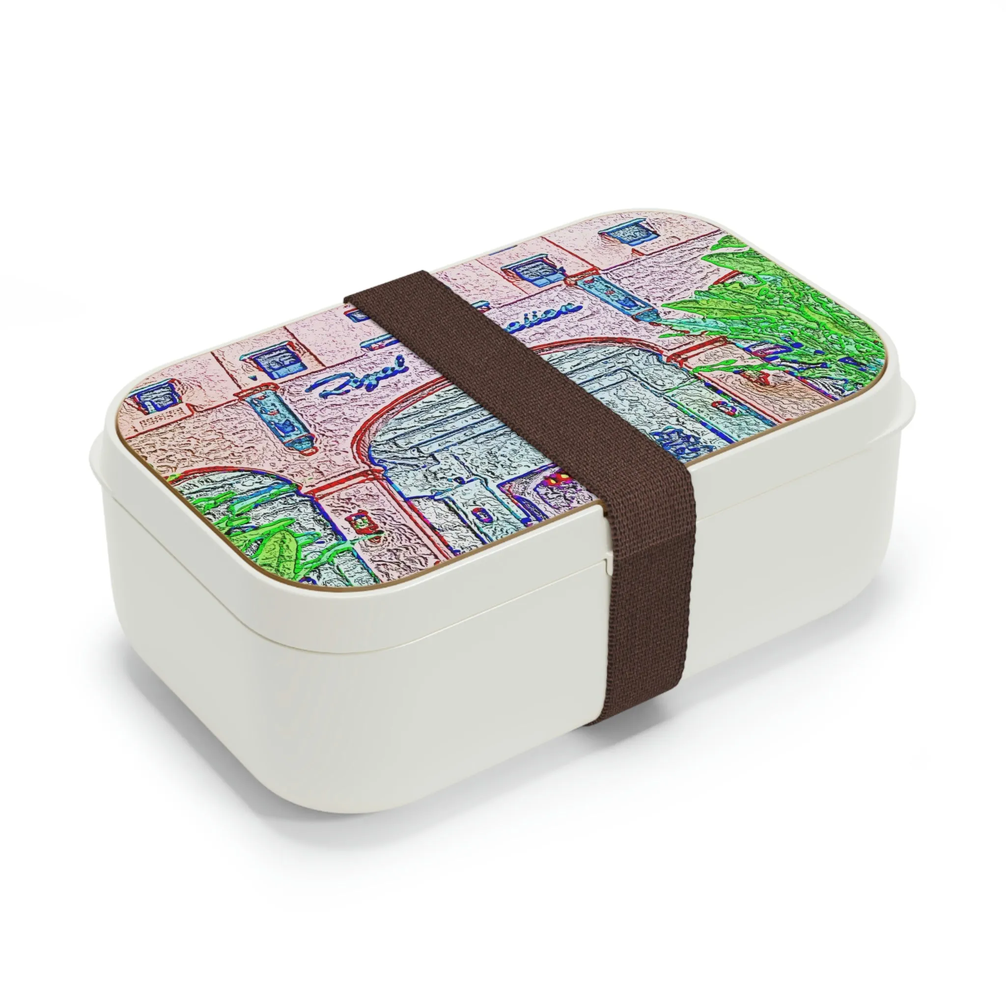 Bento Lunch Box ... "La Grande Entree" At: 'The Pink Palace' ... The Royal Hawai'ian ... Honolulu, HI ... '27Oct2014' ... Original Works ...
