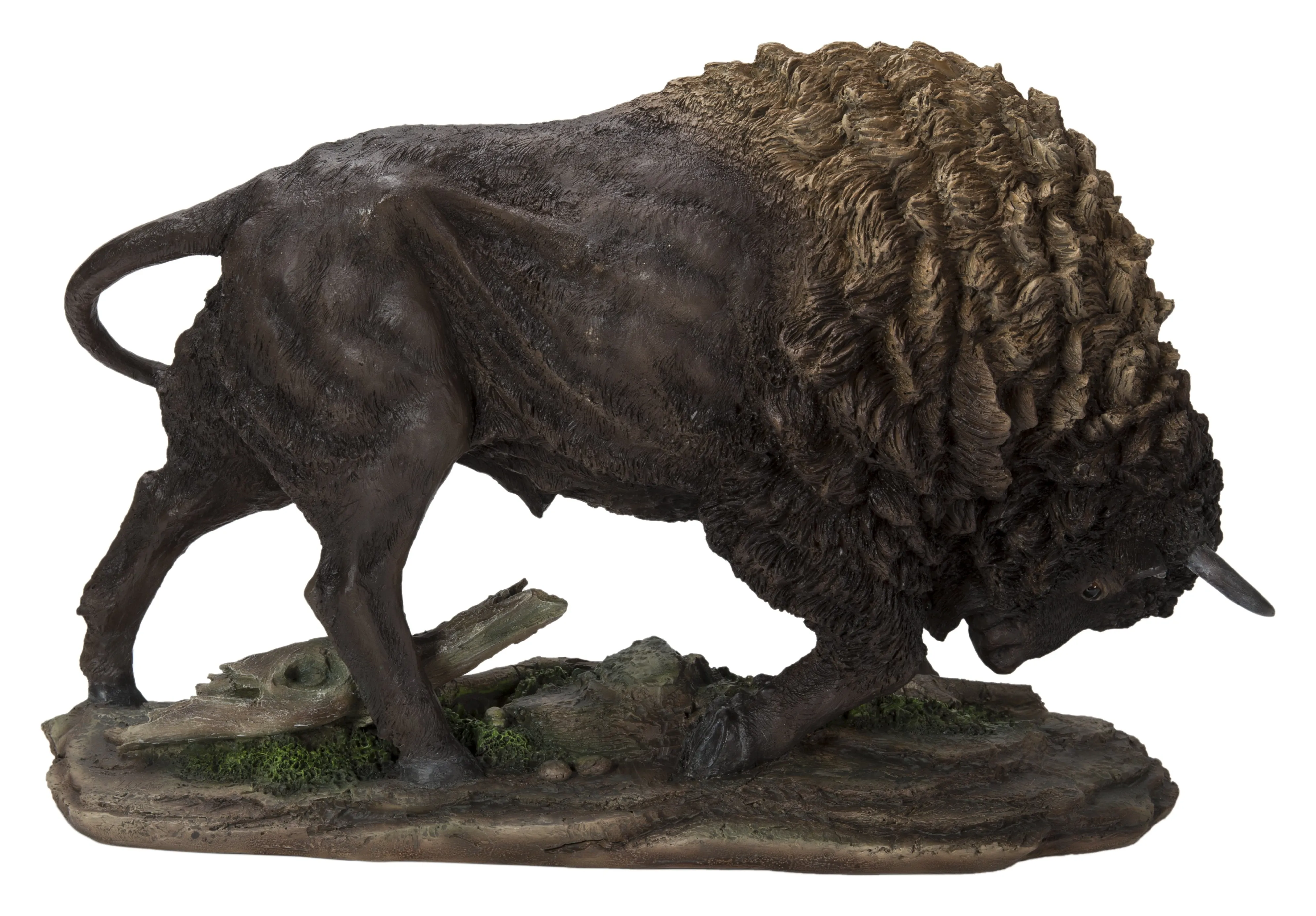 Bison Head Down - Large
