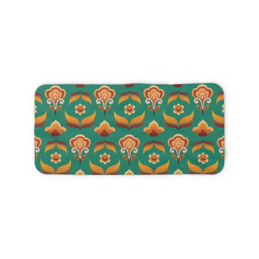 Blanket Scarf - Stamen Green