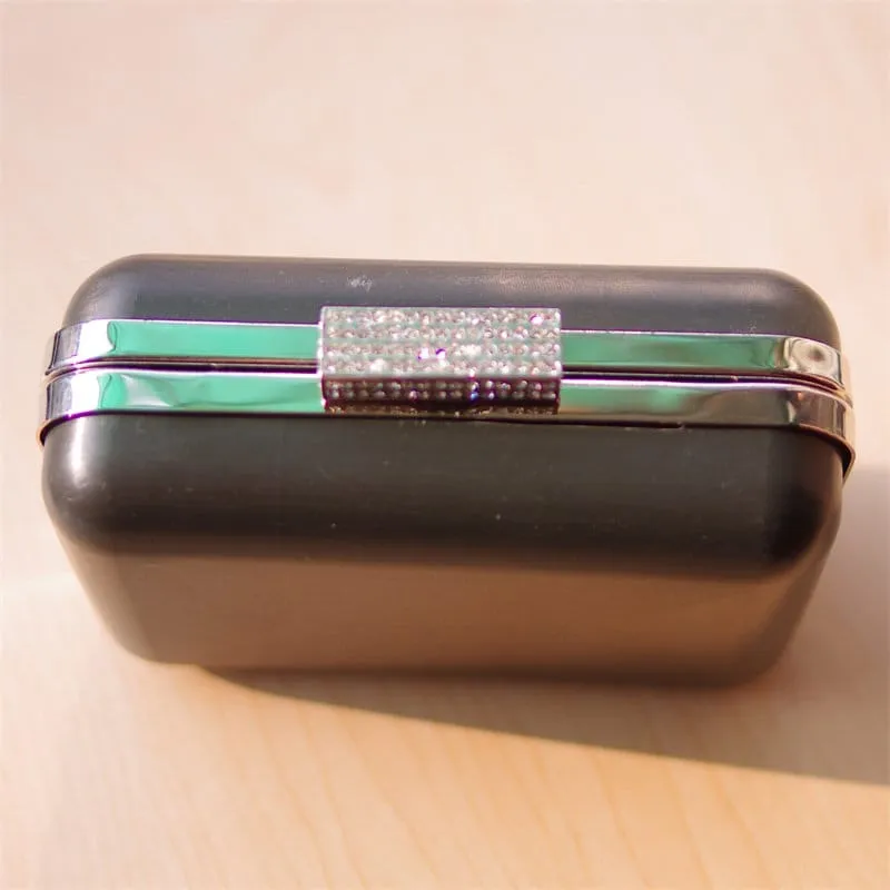 Box Purse Frame Clutch Bag Light Gold Glue-In Purse Frame 14cm x 9.5cm ( 5"x 4")