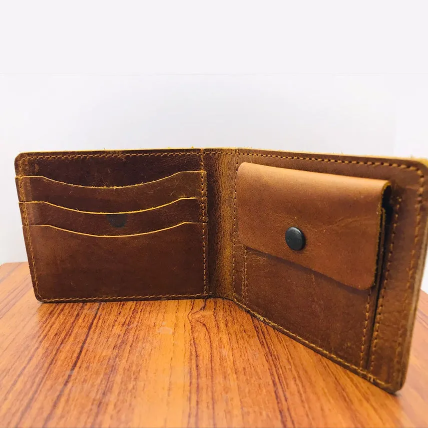 Brown Mens Leather Wallet