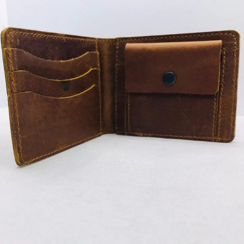 Brown Mens Leather Wallet
