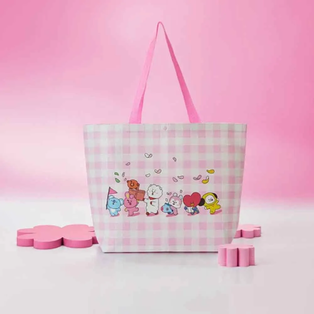 BT21 REUSABLE BAG SPRING DAYS