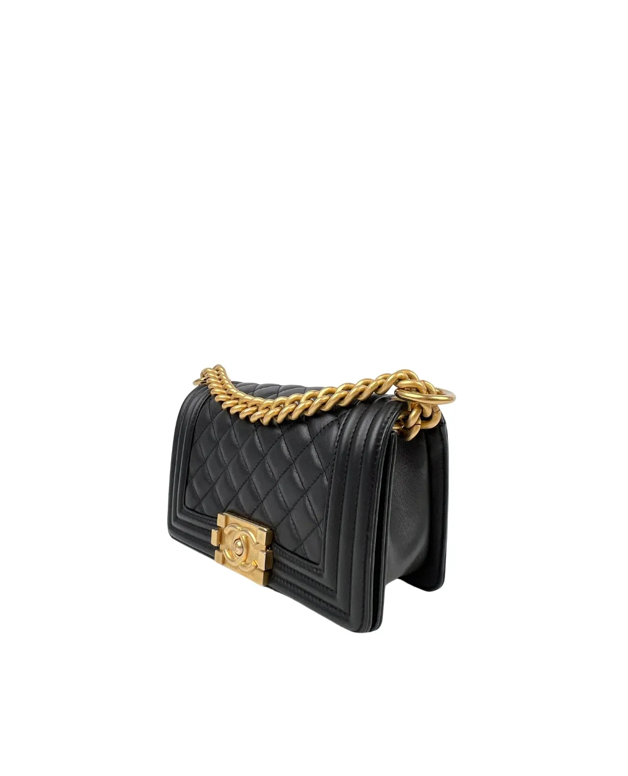 Chanel Boy Small Black Lambskin