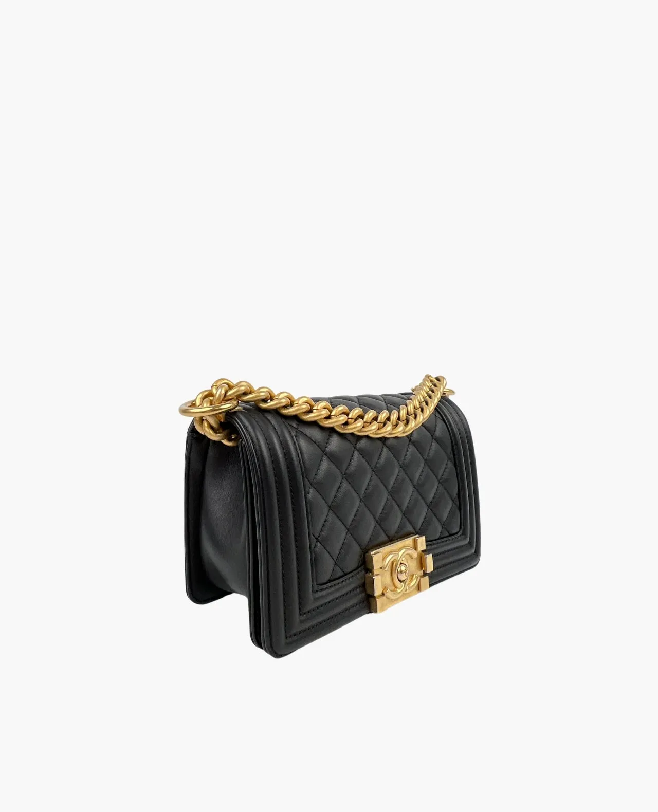 Chanel Boy Small Black Lambskin