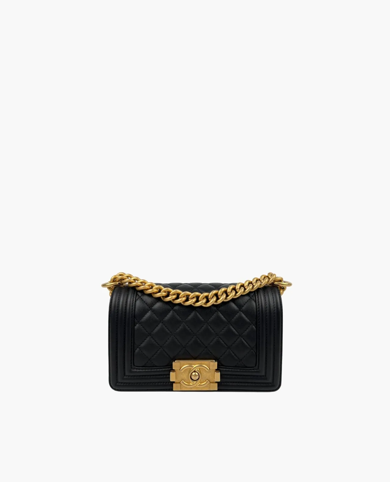 Chanel Boy Small Black Lambskin