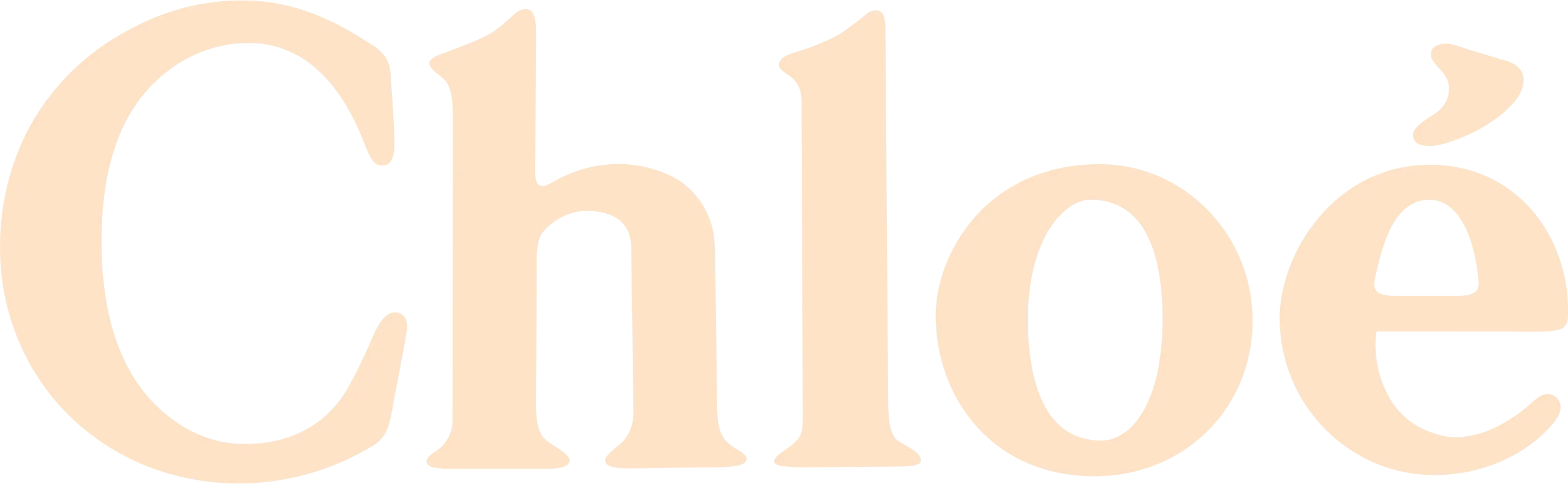 CHLOÉ MINI WOODY TOTE BAG