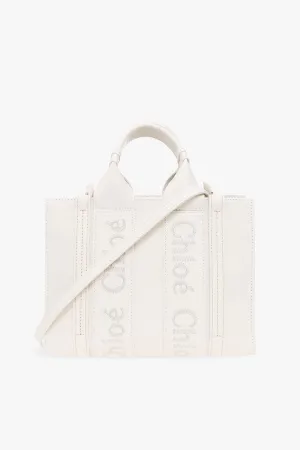 CHLOÉ MINI WOODY TOTE BAG